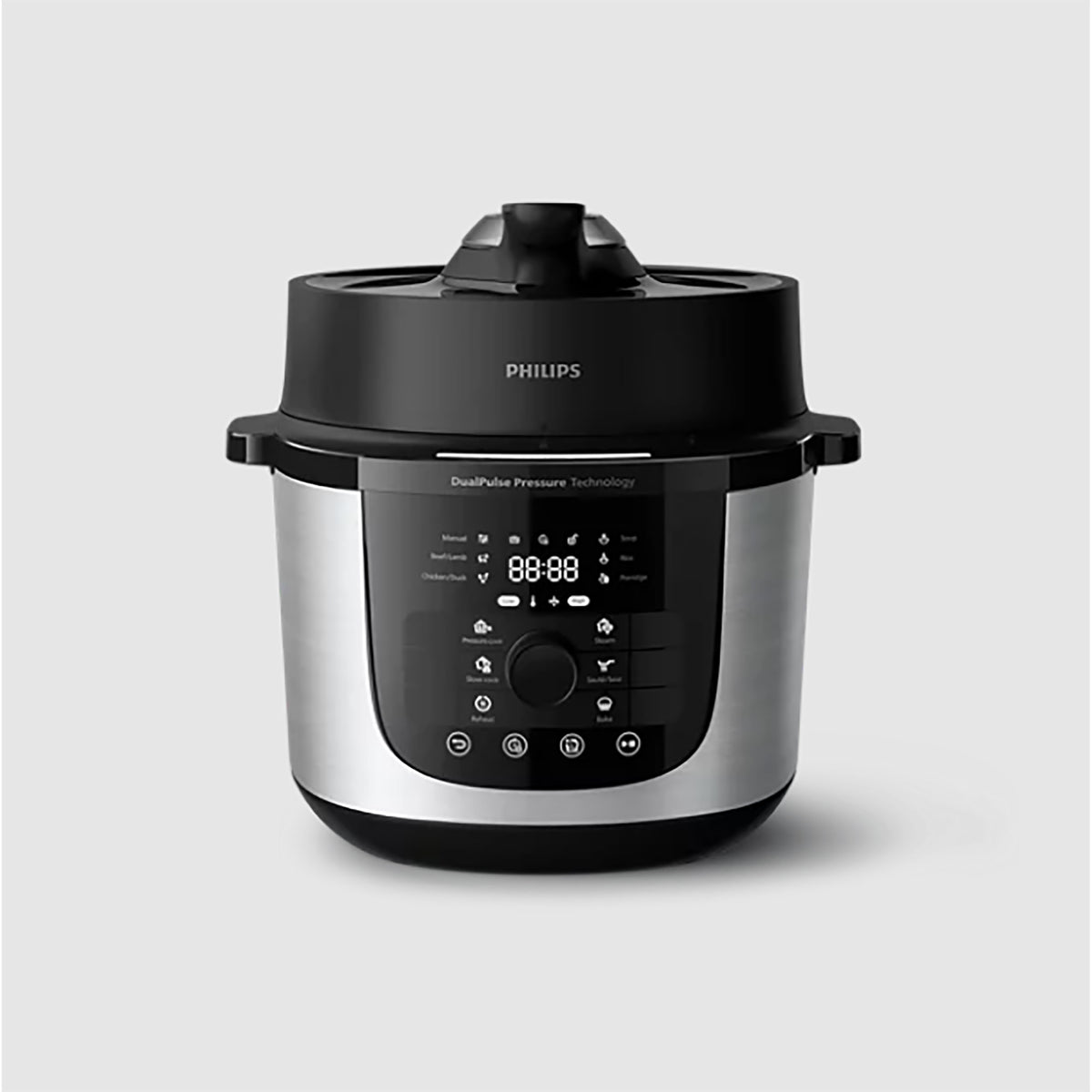 Philips 3000 Series Multicooker in Black and Silver - HD2616_70