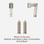 Shark FlexStyle Air Styler & Hair Dryer for Straight & Wavy Hair in Stone - HD426SLUK 