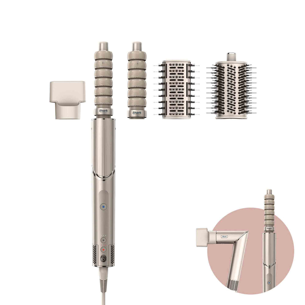 Shark FlexStyle Air Styler & Hair Dryer for Straight & Wavy Hair in Stone - HD436SLUK