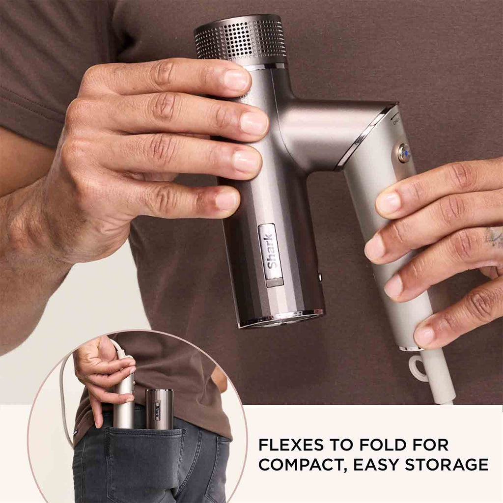 Shark SpeedStyle Pro FLEX 4-in-1 High-Velocity Hair Dryer System in Mocha Silver – HD542UK