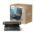 Philips 7000 Series Contact Grill with Food Probe – Black - HD6307_70