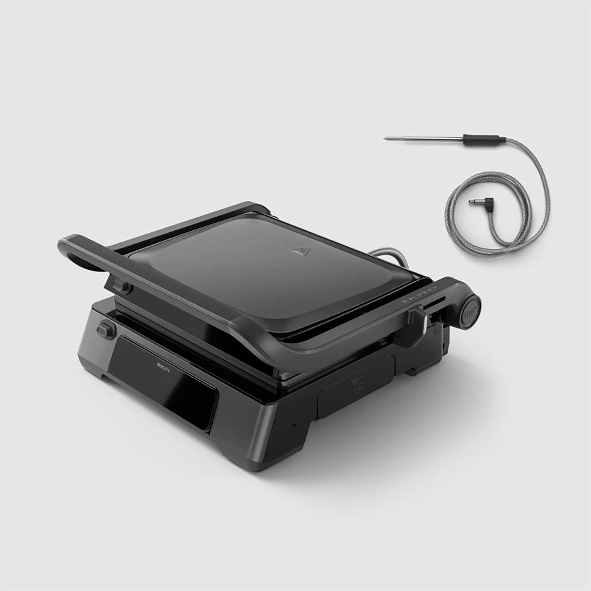 Philips 7000 Series Contact Grill with Food Probe – Black - HD6307_70