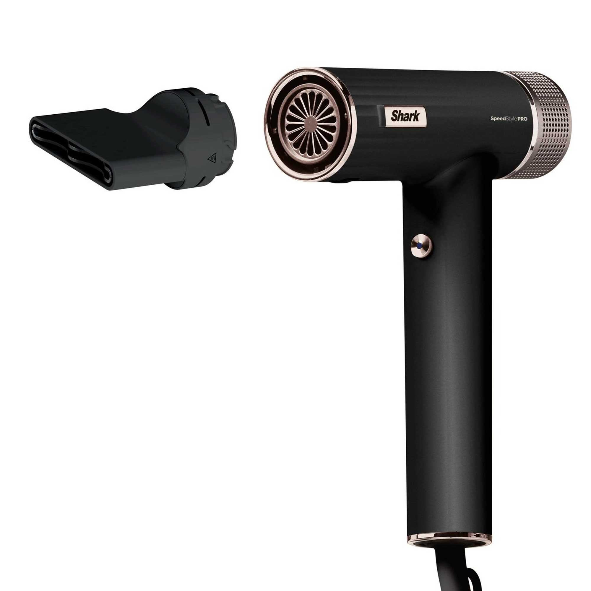 Shark SpeedStyle Pro High-Velocity Hair Dryer System – Black | HD701UK