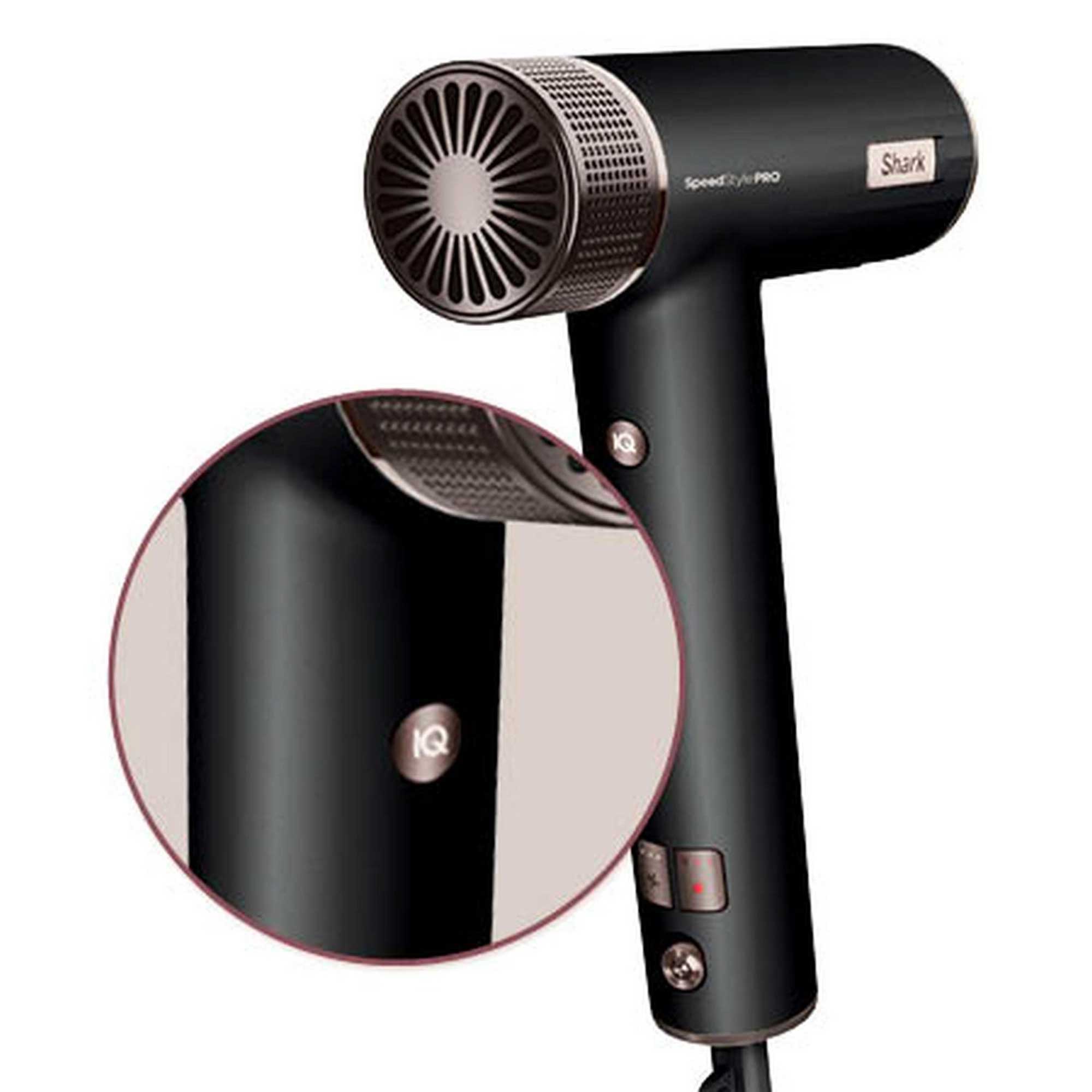 Shark SpeedStyle Pro High-Velocity Hair Dryer System – Black | HD701UK