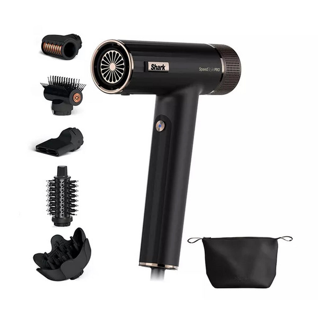 Shark SpeedStyle Pro 5-in-1 High Velocity Hair Dryer System - Black - HD752UK