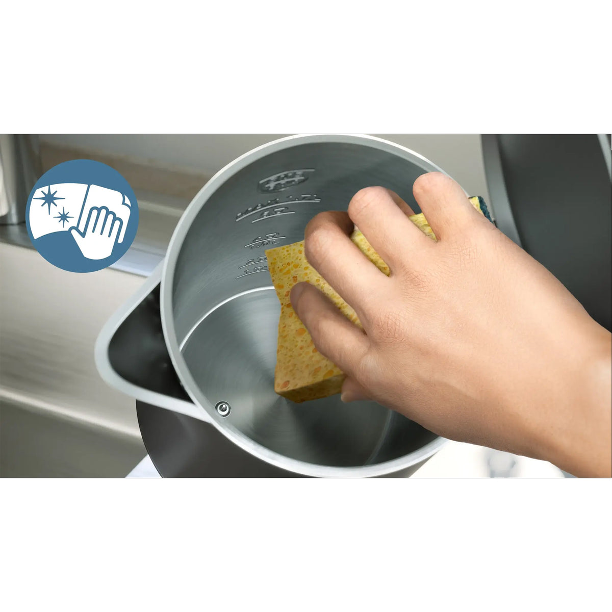 Philips 7000 Series Double-Walled Kettle in Black - HD9396_90