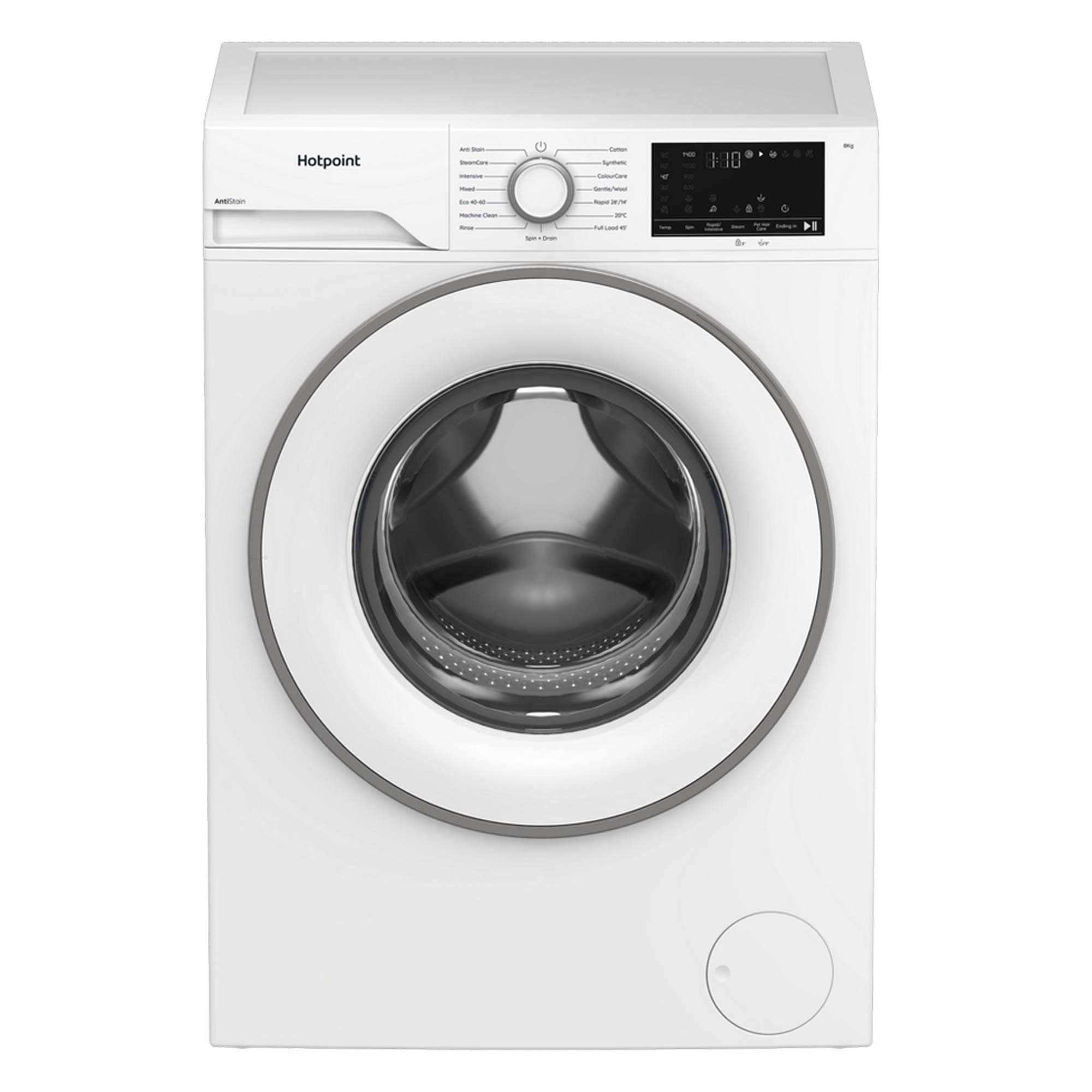 Hotpoint HEV841WUK 8kg, 1400 Spin, Freanding Washing Machine with Quick Wash