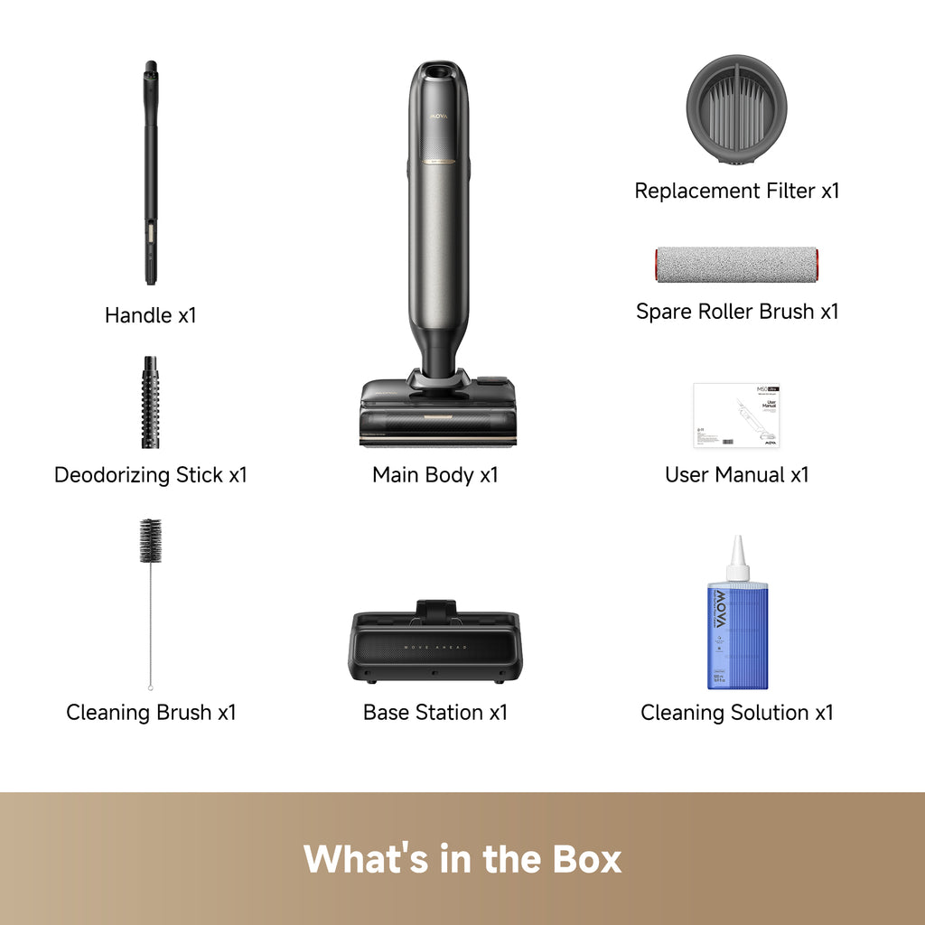 Mova M50 Ultra Wet & Dry Vacuum Cleaner - HMH28A