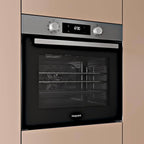 Hotpoint HOEU25CZXUK Built In Single Electric Multi-function Fan Oven with Grill, Stainless Steel