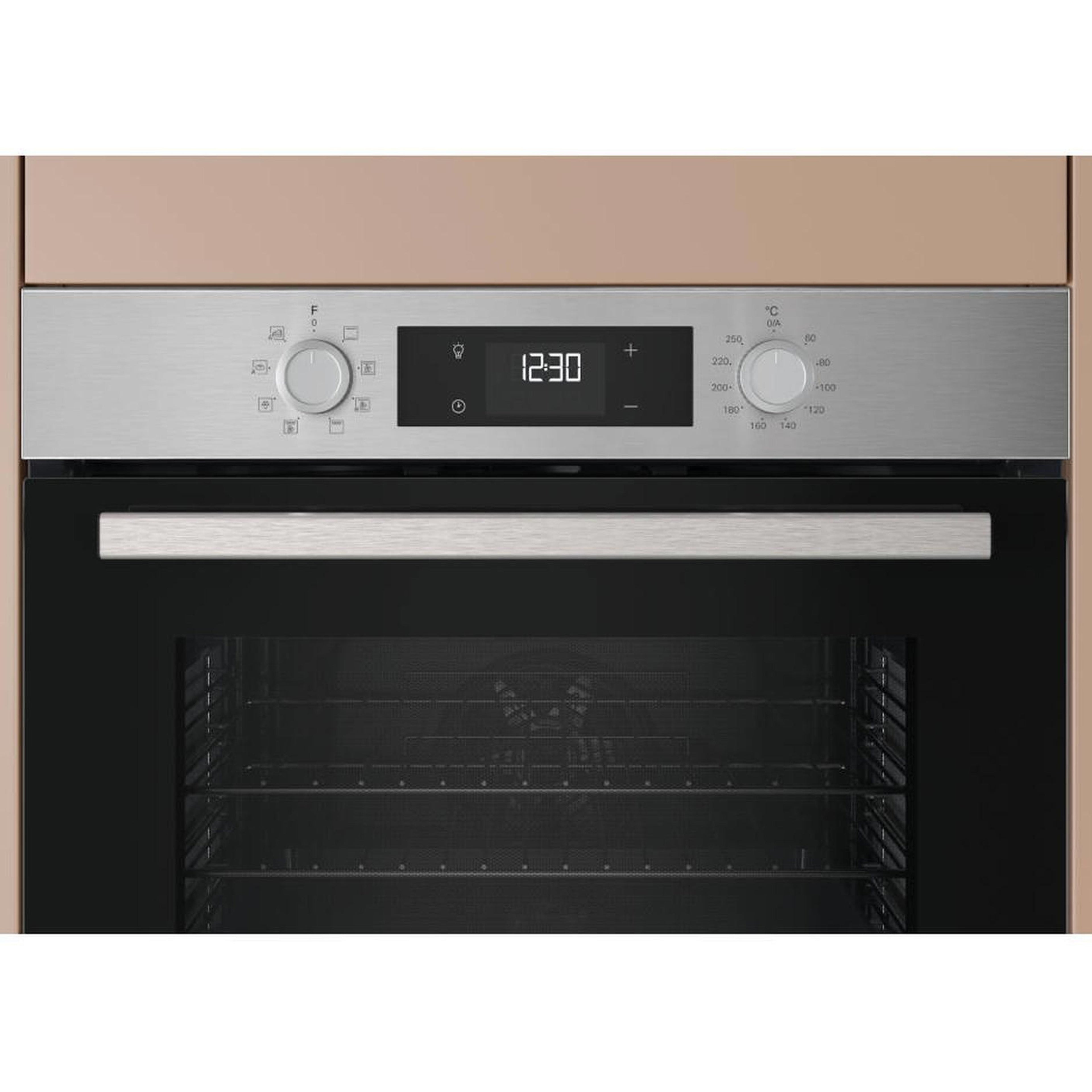 Hotpoint HOEU25CZXUK Built In Single Electric Multi-function Fan Oven with Grill, Stainless Steel
