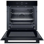 Hotpoint HOI4S8PM0BUK Built In Single Electric Oven with Grill, Pyrolytic Cleaning, Black