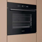 Hotpoint HOI4S8PM0BUK Built In Single Electric Oven with Grill, Pyrolytic Cleaning, Black