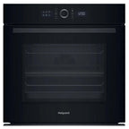Hotpoint HOI4S8PM0BUK Built In Single Electric Oven with Grill, Pyrolytic Cleaning, Black