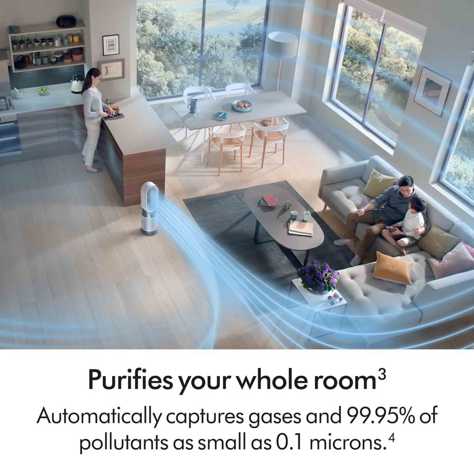 Dyson HP11 Hot & Cool Purifier in White