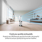 Dyson HP11 Hot & Cool Purifier in White