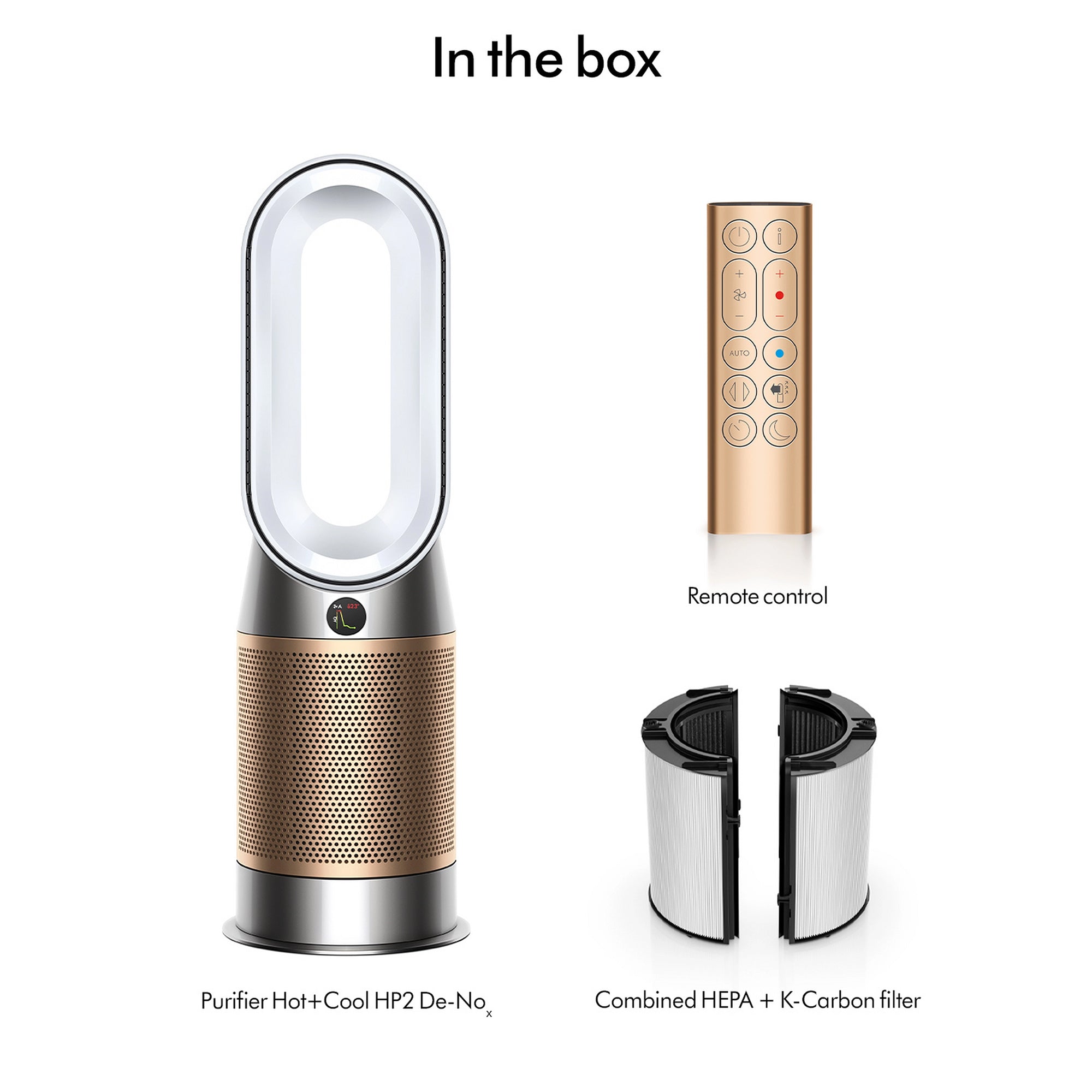Dyson Hot Cool HP2 De-NOx Purifying Fan Heater HP12