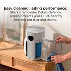 Shark BreatheClear with NeverChange6 Air Purifier - Dove - HP162UK