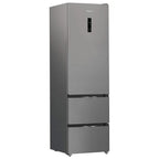 Hotpoint HPKF5351XP4UK 3 Door American Fridge Freezer, 249L Fridge, 102L Freezer, 60cm Wide, Frost Free, Brushed Steel