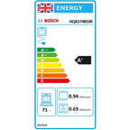 Bosch HQA574BS3B Built In Single Electric Multifunction Oven with Grill, Stainless Steel