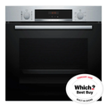 Bosch HQA574BS3B Built In Single Electric Multifunction Oven with Grill, Stainless Steel