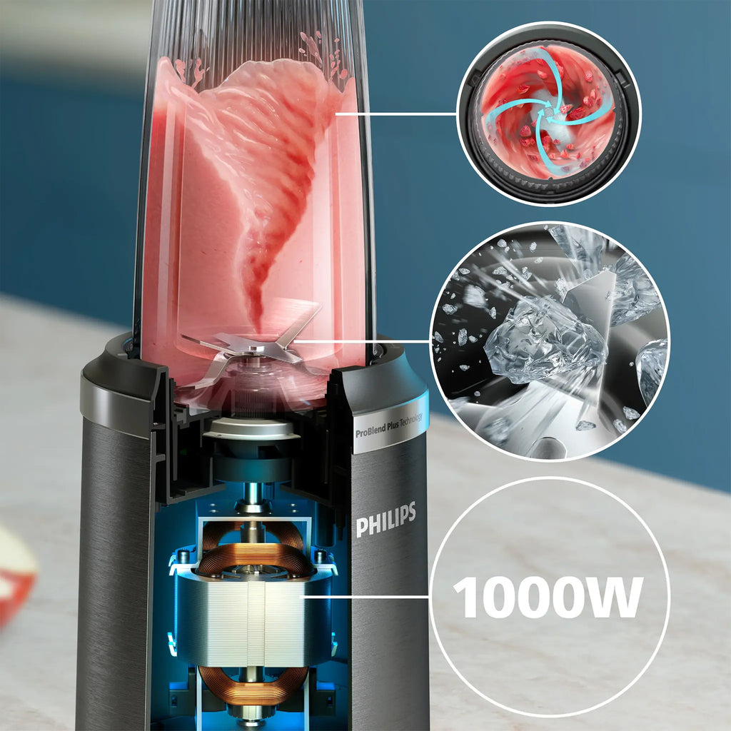 Philips 5000 Series ProBlend Plus Tabletop Blender in Grey - HR2767_00