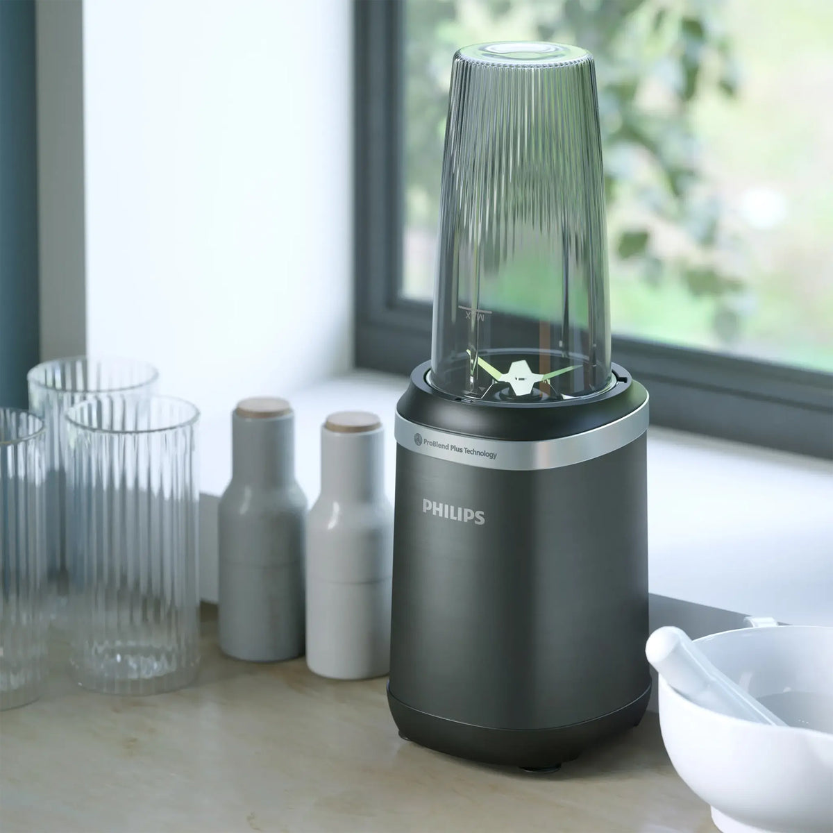 Philips 5000 Series ProBlend Plus Tabletop Blender in Grey - HR2767_00