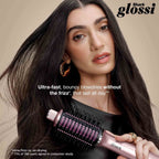 Shark Glossi 2-in-1 Hot Tool and Air Glosser Brush in Pink - HT302UKPK