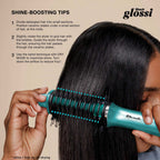 Shark Glossi 2-in-1 Hot Tool & Air Glosser – Teal | HT302UKTL