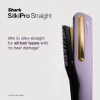 Shark SilkiPro Hair Straightener & Dryer - Plum Satin - HT401UKPU