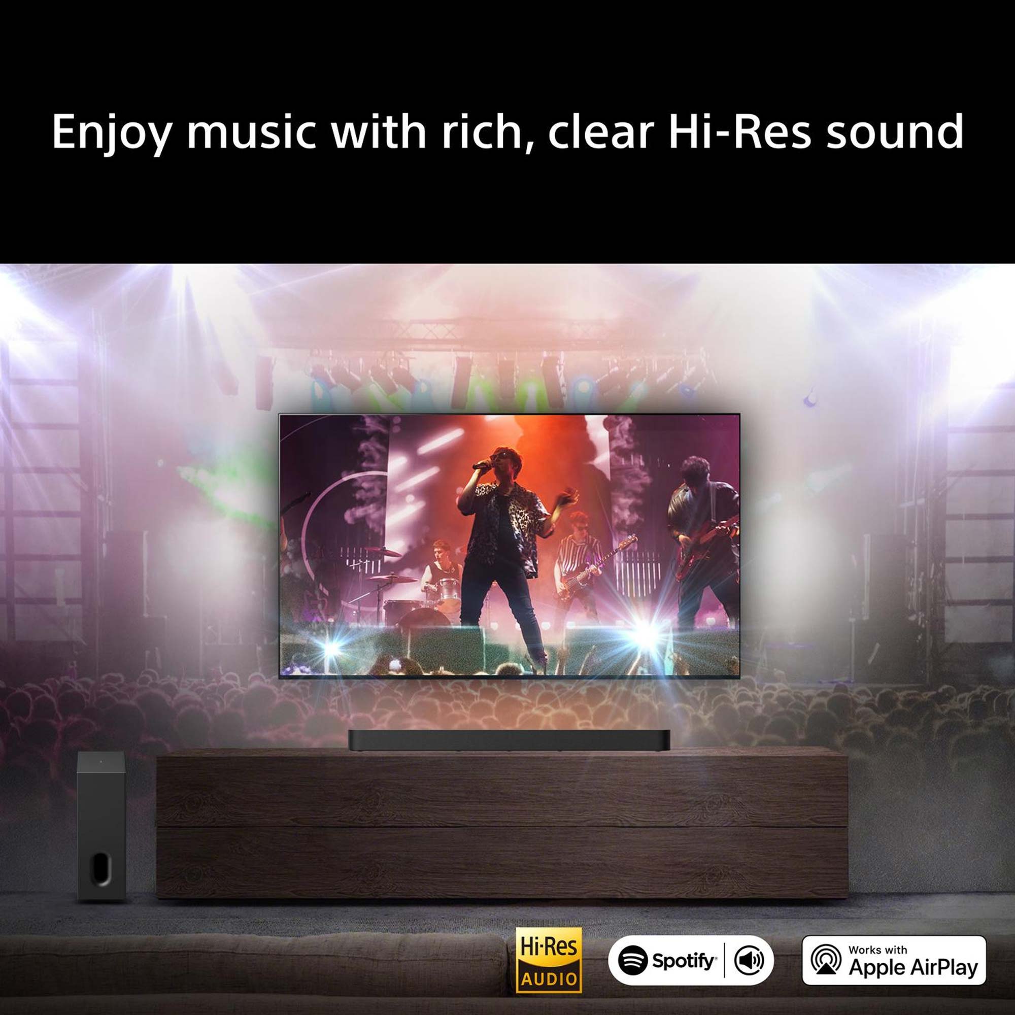 Sony HTA7100KIT.CEK BRAVIA Theatre Bar 7 + S 5.1.2ch Dolby Atmos Soundbar with SASW7 100W Subwoofer