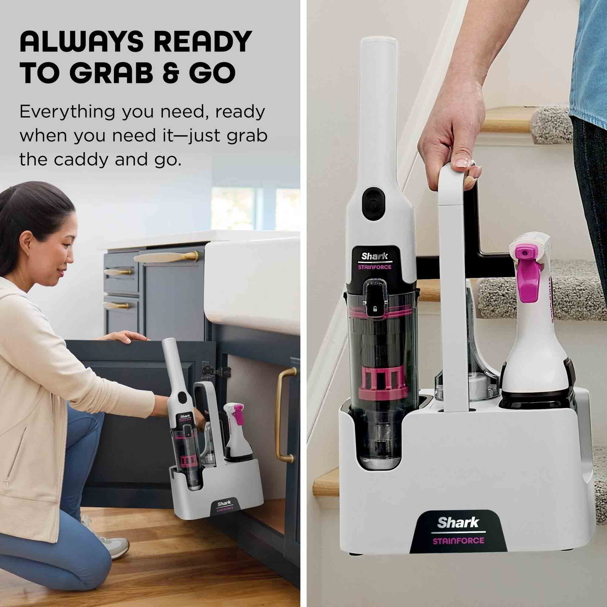 Shark StainForce Cordless Stain-Destroying Spot Cleaner – HX100UKT