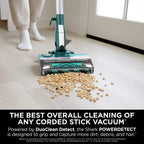 Shark PowerDetect Corded Stick Vacuum Cleaner - Dark Teal - HZ4000UKT