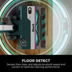 Shark PowerDetect Corded Stick Vacuum Cleaner - Dark Teal - HZ4000UKT
