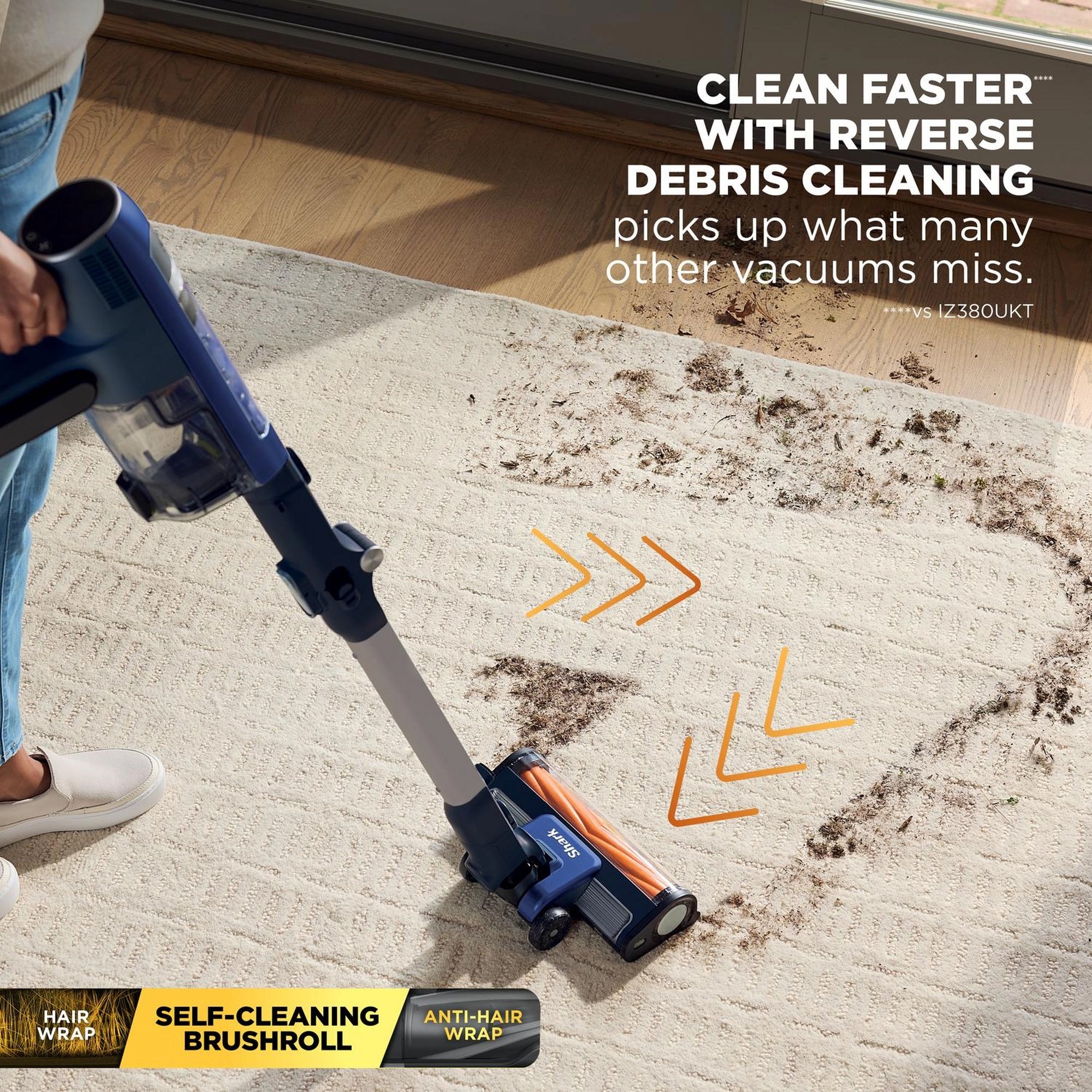 Shark Phoenix Power Detect Light Cordless Pet Vacuum Cleaner - Ultramarine - IA1241UKT