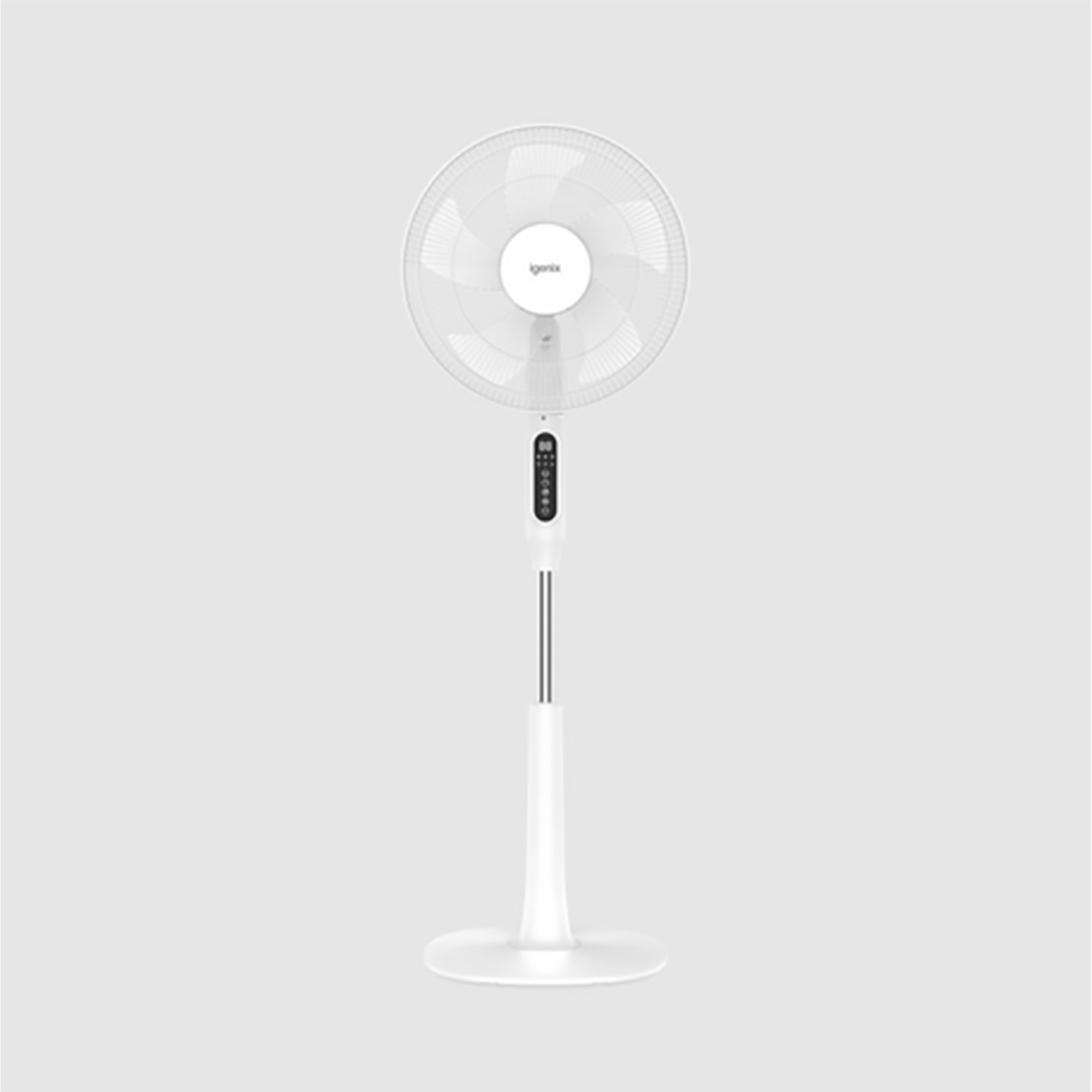 Igenix 16" Cooling Pedestal Fan with Remote Control - White (IGFD2016W)