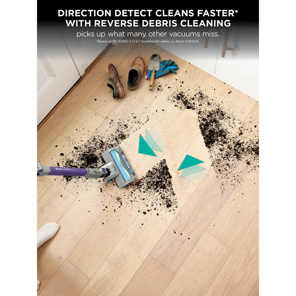 Shark PowerDetect Cordless Vacuum Cleaner - Purple/Grey (IP1251UK)