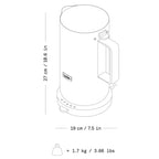 Aarke A1243 1.2L Temperature Control Kettle in Black