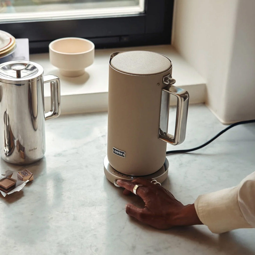 Aarke A1280 1.2L Temperature Control Kettle in Sand