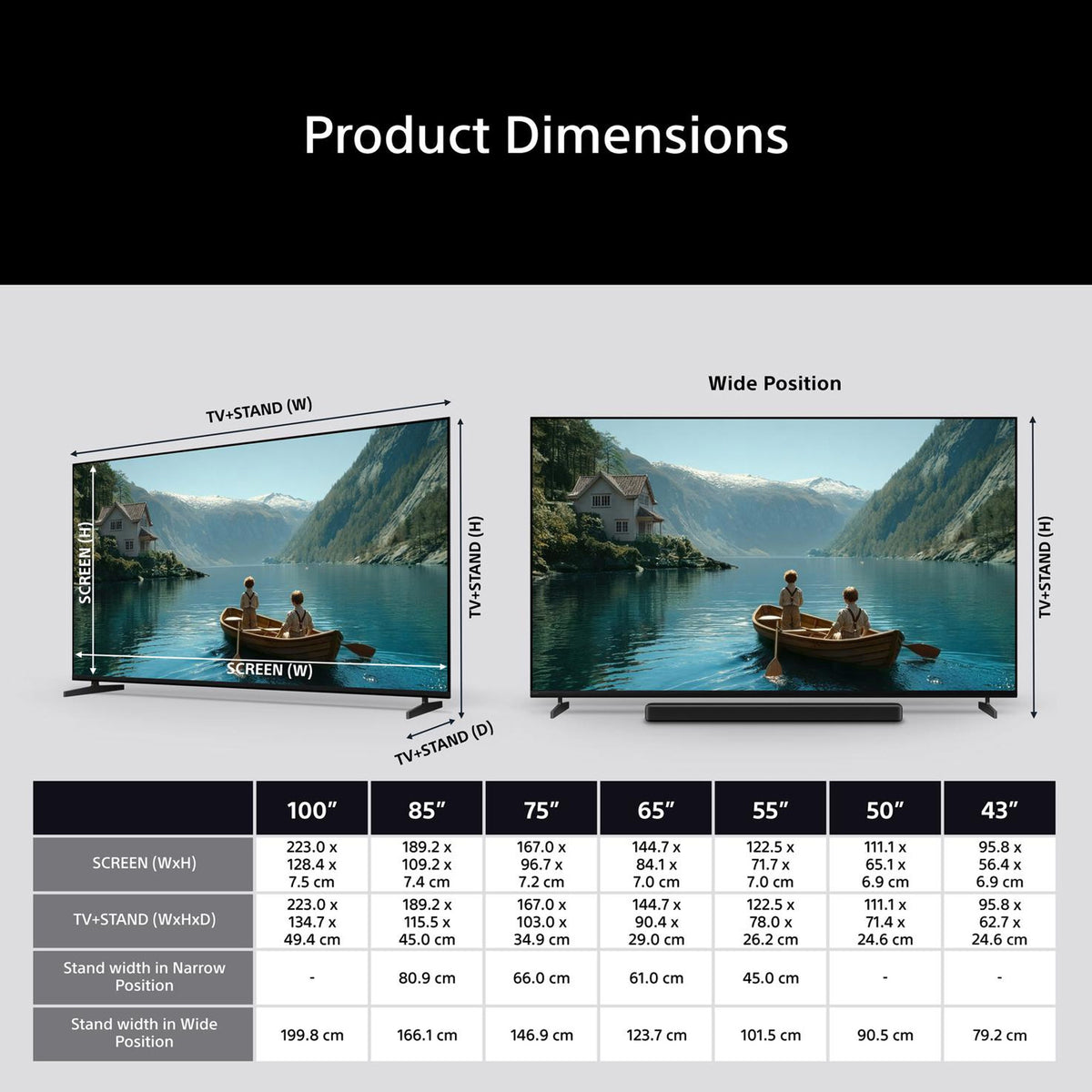 Sony K55XR38M2PB.UKA 55 Inch, Ultra HD LED Television, Google TV, Freeview HD