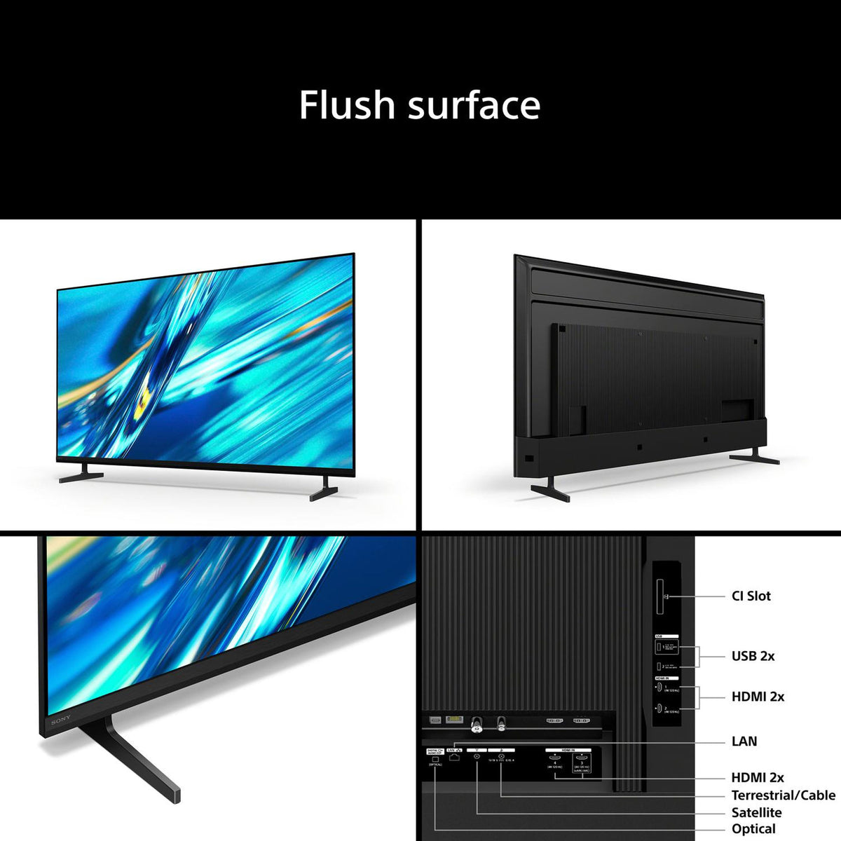 Sony K55XR38M2PB.UKA 55 Inch, Ultra HD LED Television, Google TV, Freeview HD