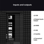 Sony K75S38B.UKA 75 Inch, Ultra HD LED Television, Google TV, Freeview HD