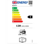 Sony K85S38BP.UKA 85 Inch, Ultra HD LED Television, Google TV, Freeview HD