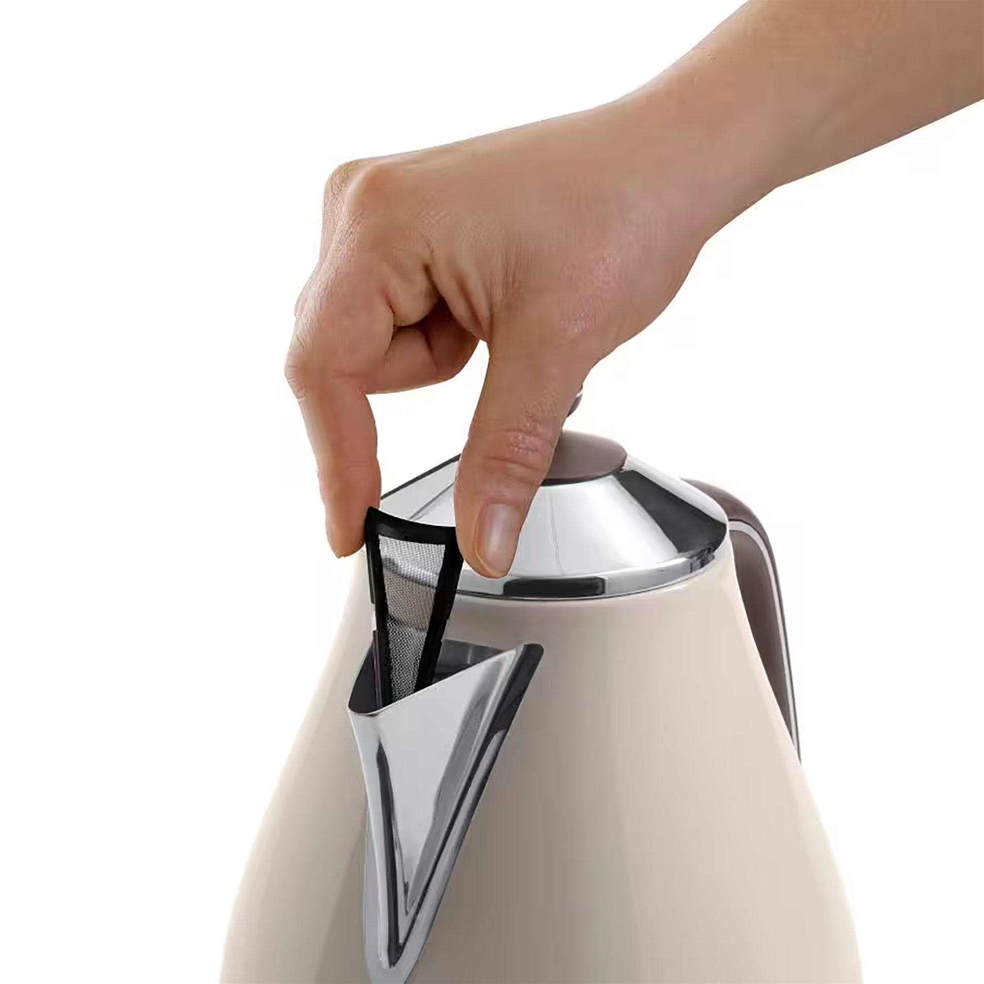 Delonghi Icona Vintage 1.7L Kettle in Beige - KBOV3001BG