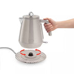 Delonghi Eclettica 1.7L Kettle in Beige - KBY3001BG