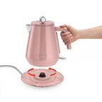 Delonghi Eclettica 1.7L Kettle in Pink - KBY3001PK