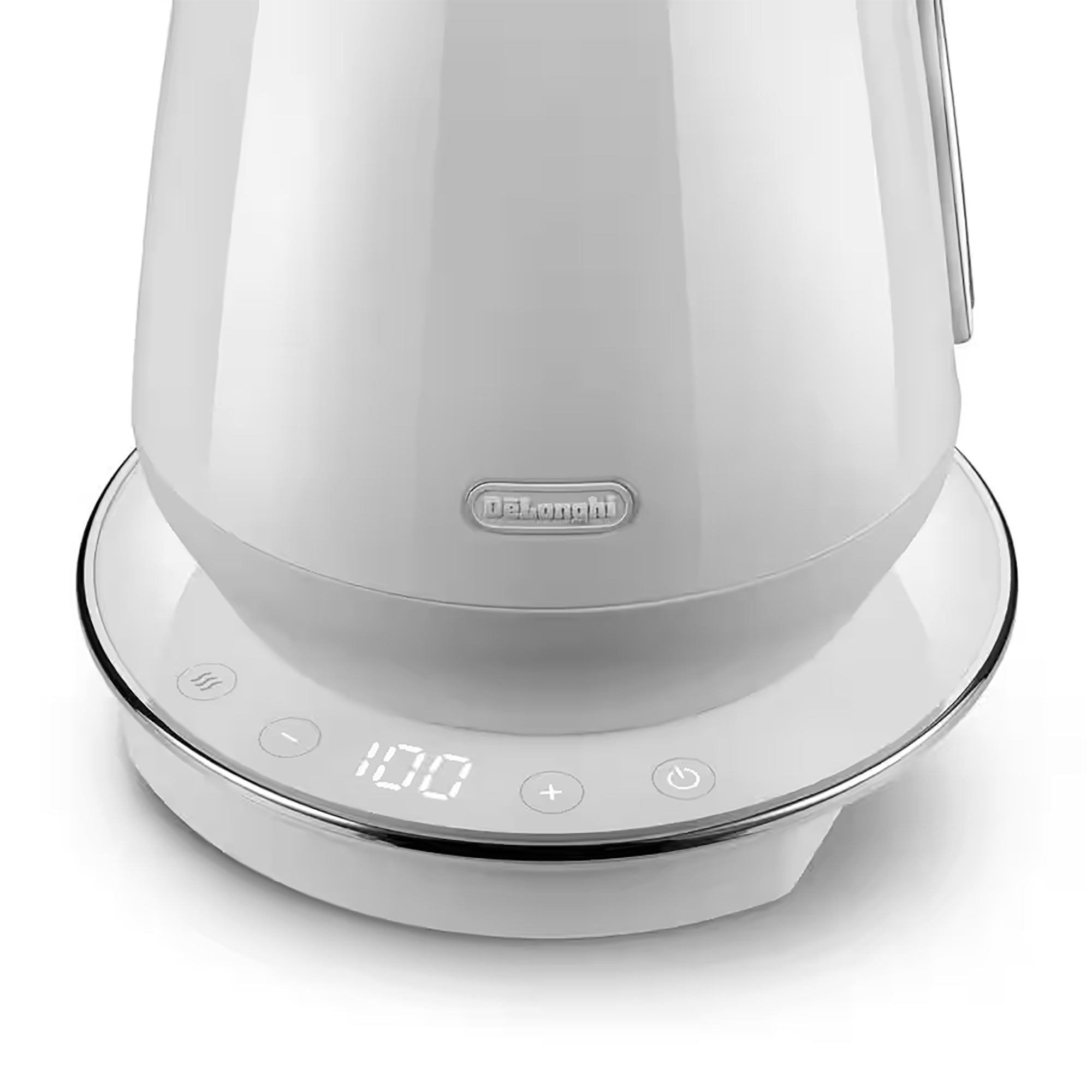 Delonghi Eclettica Special Tea Kettle 1.7L in White - KBY3011W