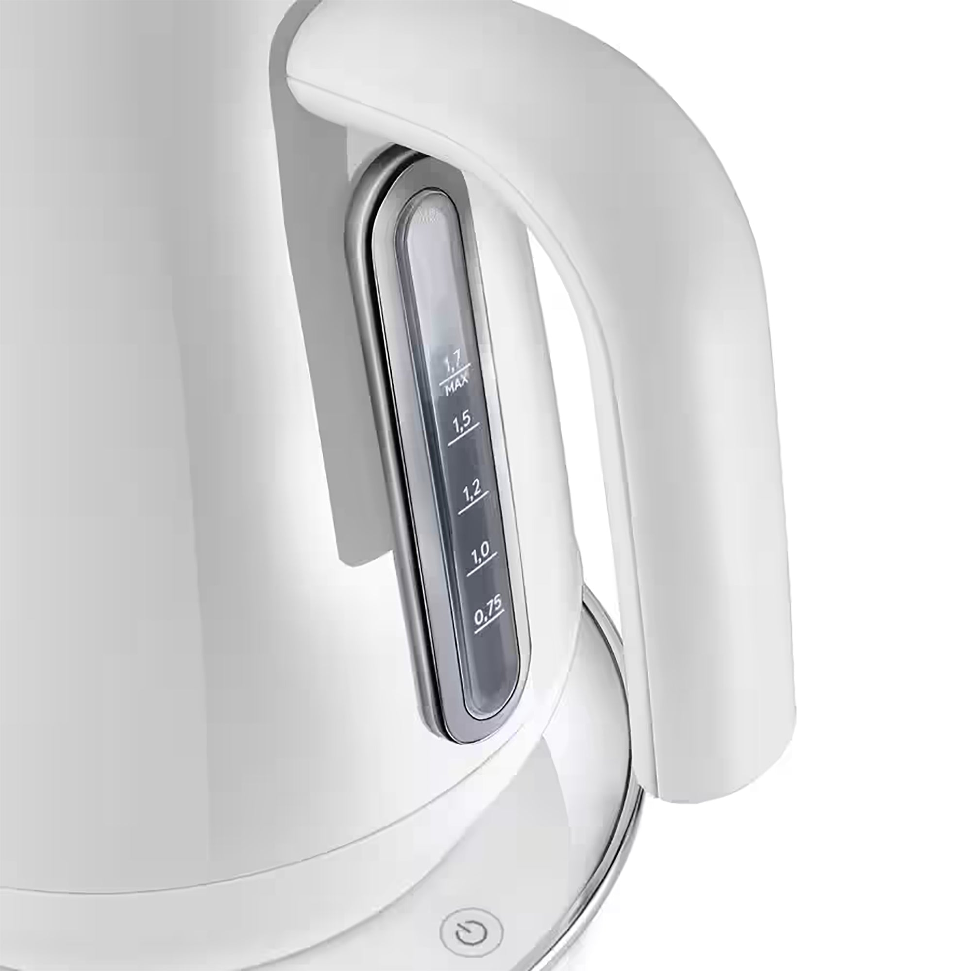 Delonghi Eclettica Special Tea Kettle 1.7L in White - KBY3011W