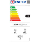 Bosch KGN27NBEAG 182cm Tall Fridge Freezer, 171L Fridge, 84L Freezer, 55cm Wide, Frost Free, Black