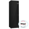 Bosch KGN27NBEAG 182cm Tall Fridge Freezer, 171L Fridge, 84L Freezer, 55cm Wide, Frost Free, Black
