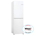 Bosch KGN27NWEAG 182cm Tall Fridge Freezer, 171L Fridge, 84L Freezer, 55cm Wide, Frost Free, White